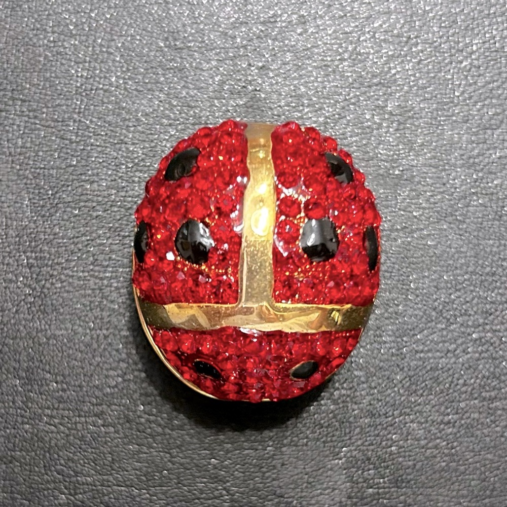 Ladybug Trinket Box